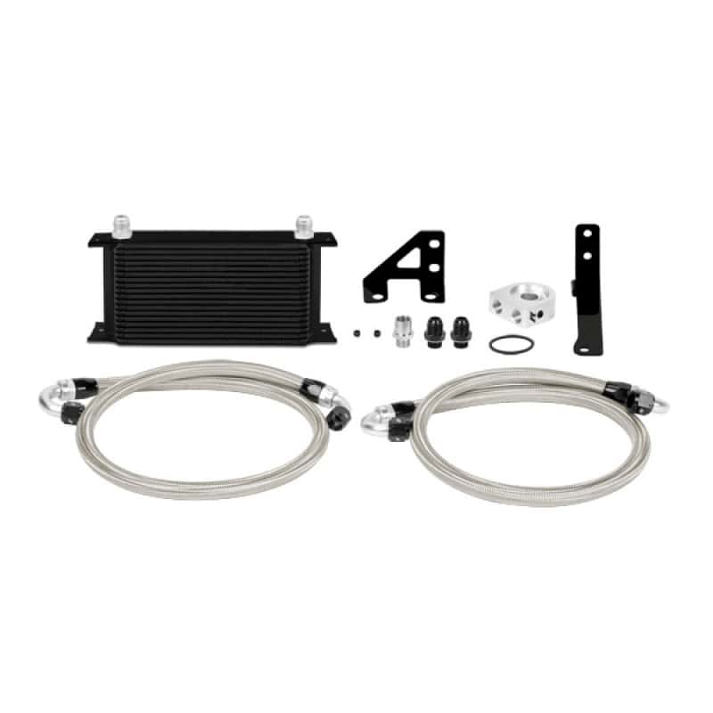 Mishimoto — Mishimoto 15 Subaru STI Oil Cooler Kit - Black - view 2