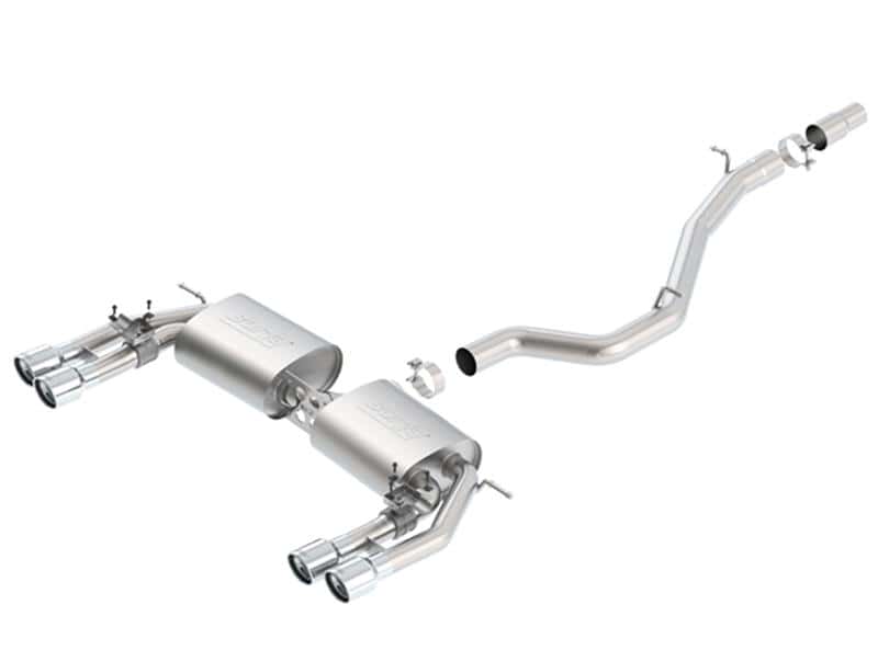 Borla — Borla 13-15 Audi S3 S-Type Dual Round Rolled Catback Exhaust
Cat-Back System
ExhstSysKt - view 1