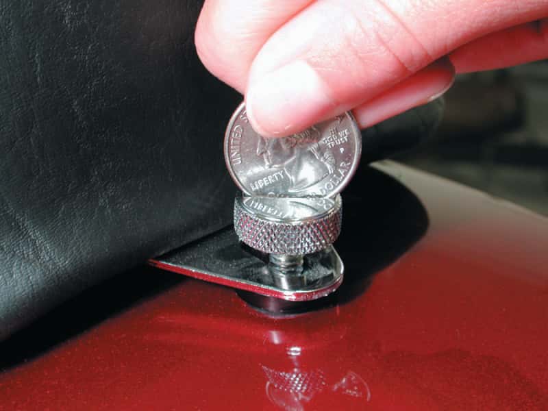 Mustang Motorcycle — Mustang Harley H-D Applications 1/4-20 Quarter Turn Screw Mounting Hardware - view 2