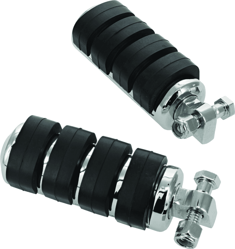 Kuryakyn — Kuryakyn ISO Peg Large With Male Adapter Chrome (Pair) - view 2
