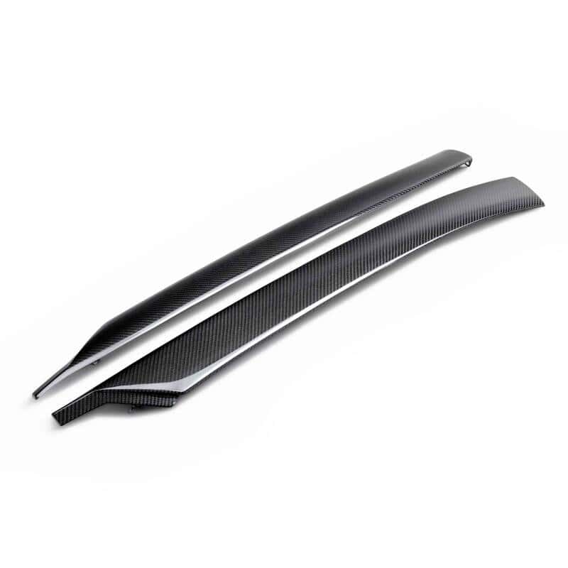 Anderson Composites — Anderson Composites 20-23 Corvette C8 Stingray Carbon Fiber Pillars Covers (Pair) - view 1