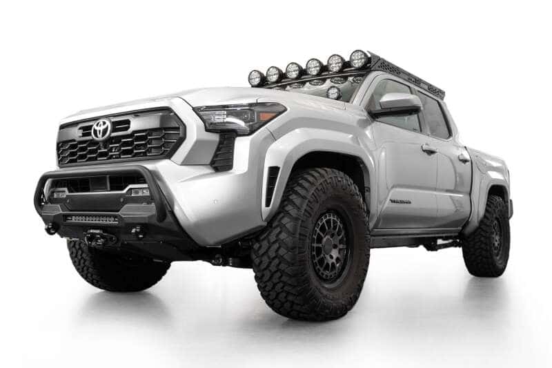 Addictive Desert Designs — Addictive Desert Designs2024+ Toyota Tacoma Stealth Center Mount Winch Front Bumper w/ Top Hoop
Bumper- Front - view 14