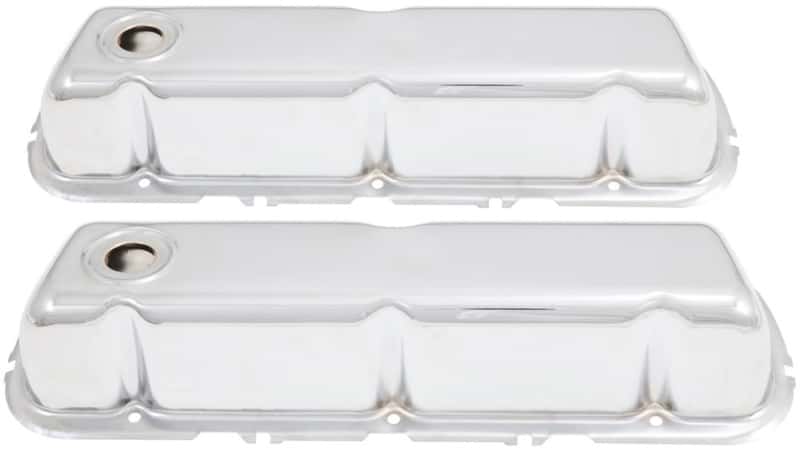 Spectre — Spectre SB Ford Short Valve Cover Set - Chrome - view 1