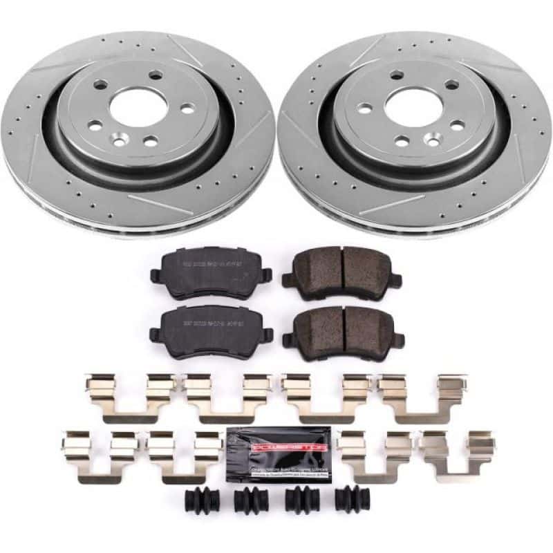 PowerStop — Power Stop 11-18 Volvo S60 Rear Z23 Evolution Sport Brake Kit - view 1