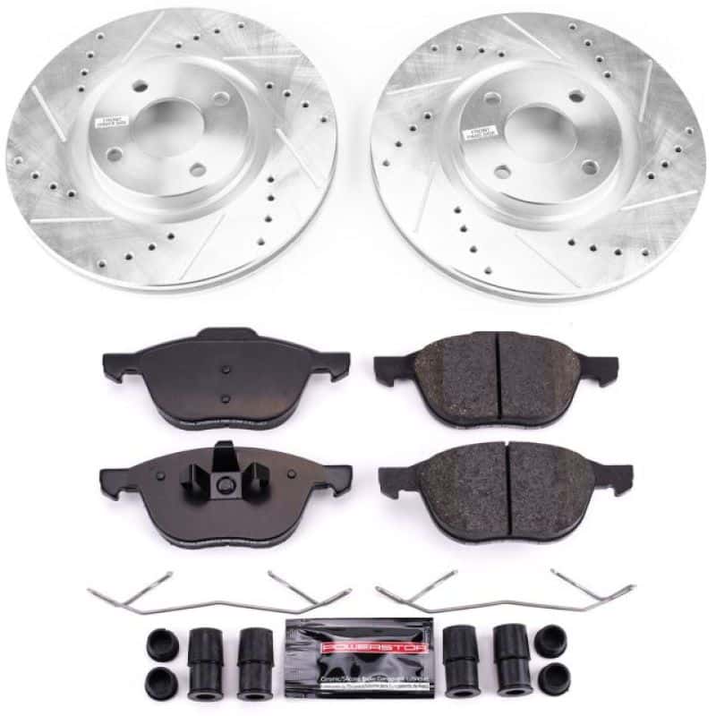 PowerStop — Power Stop 2018 Ford EcoSport Front Z23 Evolution Sport Brake Kit - view 1