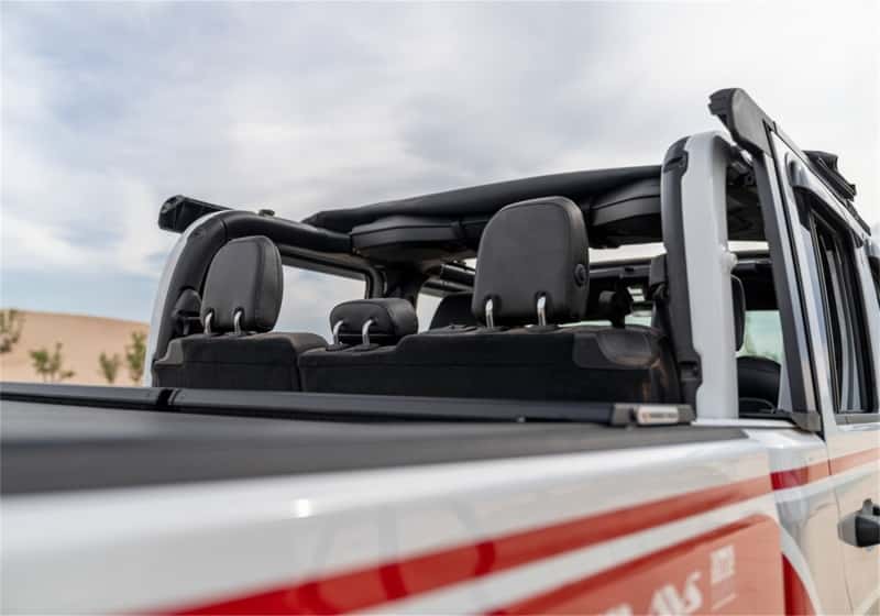 Rampage — Rampage 20-22 Jeep Gladiator Trailview Fastback - Black Diamond
Trlvw Frmls Soft Top
Top-Soft - view 6