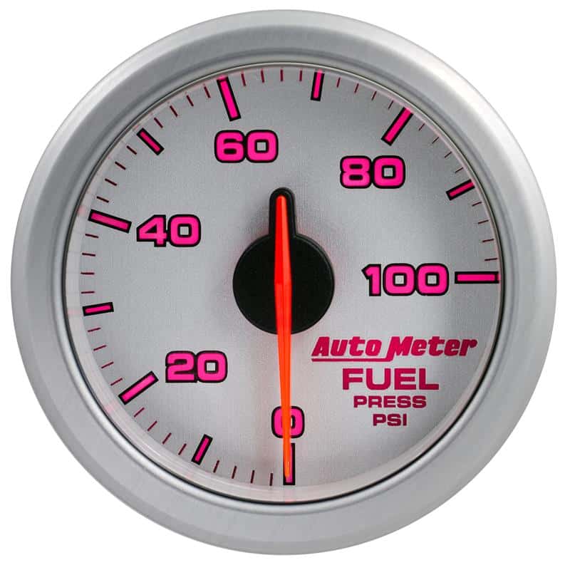 AutoMeter — Autometer Airdrive 2-1/6in Fuel Pressure Gauge 0-100 PSI - Silver
GA 2" FUELP ARDRV SL - view 7