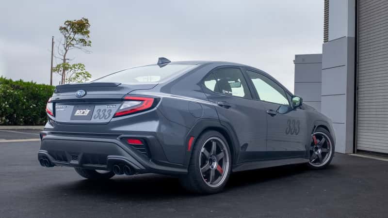 Borla — Borla 2022 Subaru WRX 2.4L Turbo AT/MT AWD S-Type Catback Exhaust CB Tips
Cat-Back System - view 2