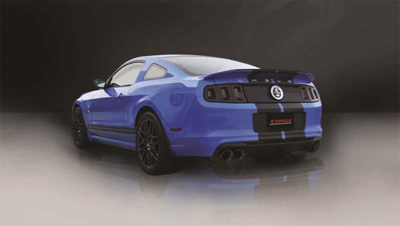 CORSA Performance — Corsa 2013-2014 Ford Mustang Shelby GT500 5.8L V8 Black Sport Axle-Back + XO Exhaust
Exhaust - view 6