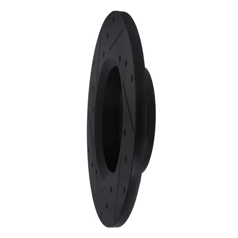 R1 Concepts — R1 75-83 Toyota Pickup Front Right Drilled & Slotted Black Brake Rotor
R1 Brake Rotor Drill - view 4