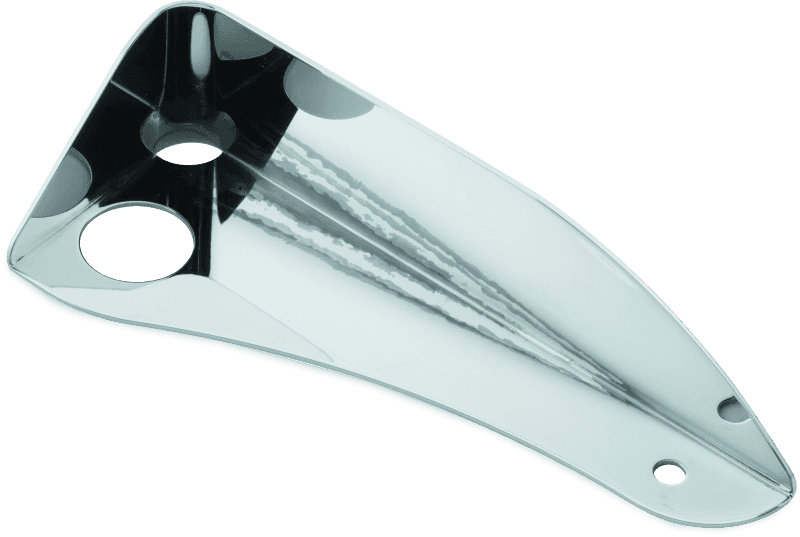 Kuryakyn — Kuryakyn Floorboard Exhaust Boot Guard Chrome - view 1