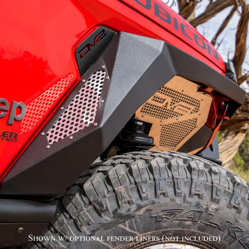 DV8 Offroad — DV8 Offroad 2019+ Jeep Gladiator Armor Fenders
Fender Flares - view 7