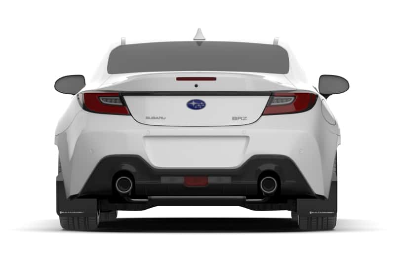 Rally Armor — Rally Armor 22-26 Subaru BRZ / Toyota GR86 Black UR Mud Flap w/White Logo
Mud Flap - view 2