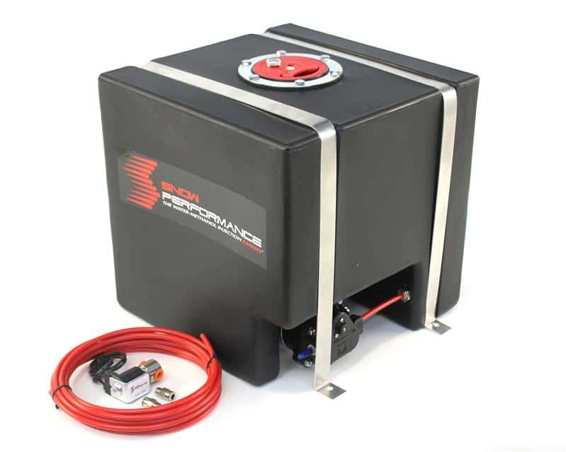 Snow Performance — Snow Performance Water Tank Upgrade 7gal (w/Braided SS Line/Brackets/Solenoid/4AN Fittings)
Tank Upgrade - view 3