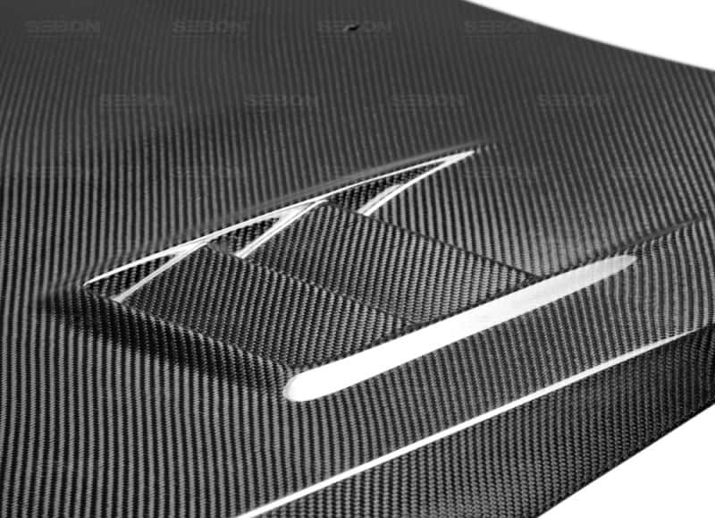 Seibon — Seibon 08-09 Subaru WRX/STi CW-style Carbon Fiber Hood - view 22