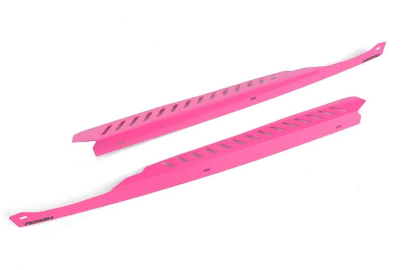 Perrin Performance — PERRIN 08-14 Subaru WRX/STI / 08-11 Impreza Fender Shroud Set - Hyper Pink - view 3