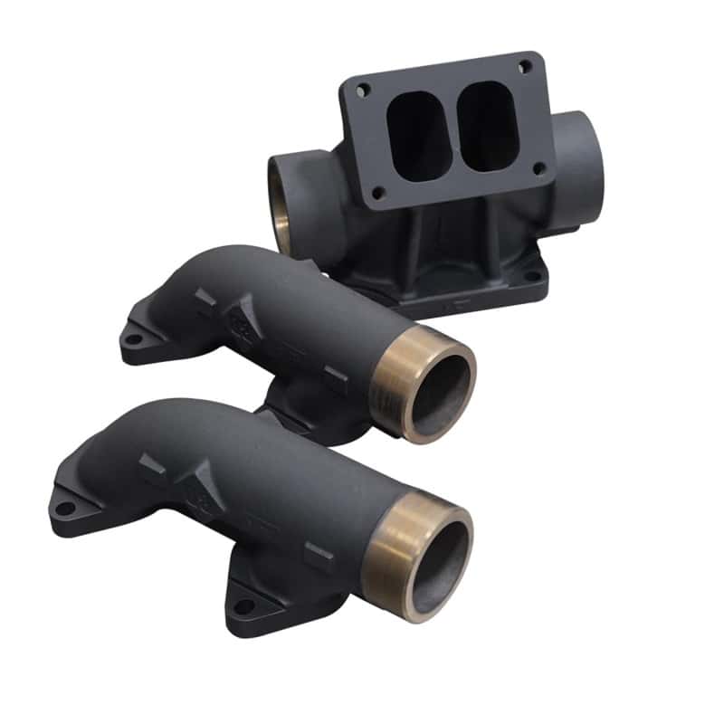 BD Diesel — BD Diesel Pre-2002 ISX / Cummins Signature 600 ISX T6 Ceramic Coated Exhaust Manifold - view 5