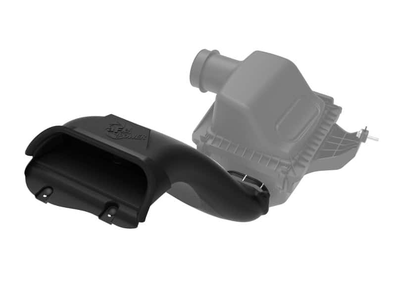 aFe — aFe Rapid Induction Dynamic Air Scoop 2021+ Ford F-150V6/V8 - Black
Dynamic Air Scoop - view 3