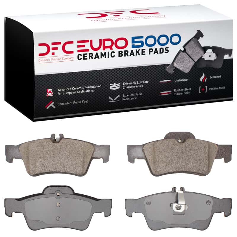 DFC — DFC 02-18 Mercedes-Benz S430 Rear Euro 5000 Ceramic Brake Pads
DFC Brake Pad Set - view 1