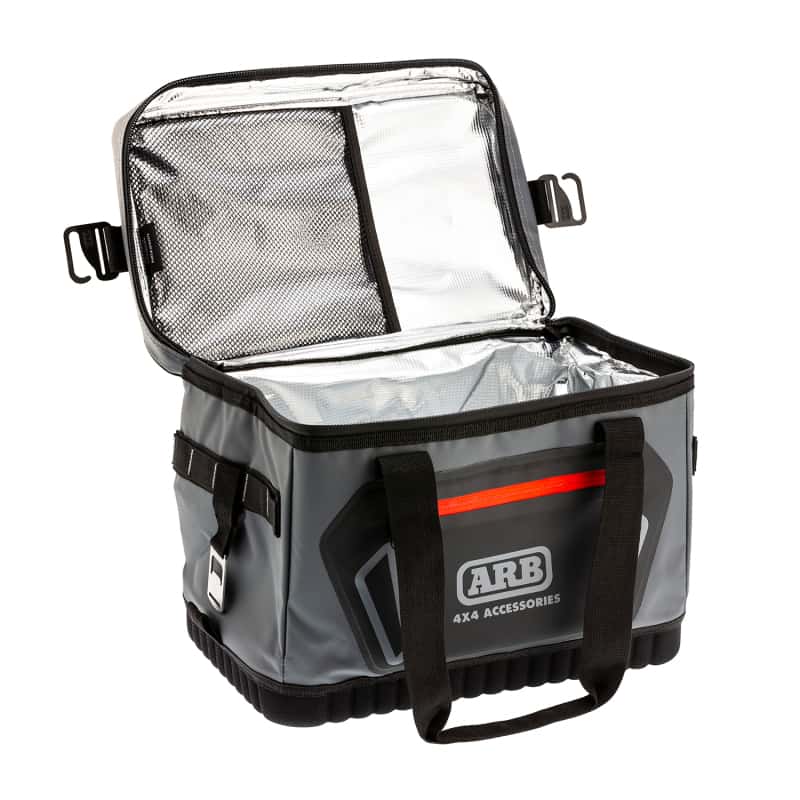 ARB — ARB Cooler Bag Charcoal w/ Red Highlights 15in L x 11in W x 9in H Holds 22 Cans
Cooler Bag - view 12