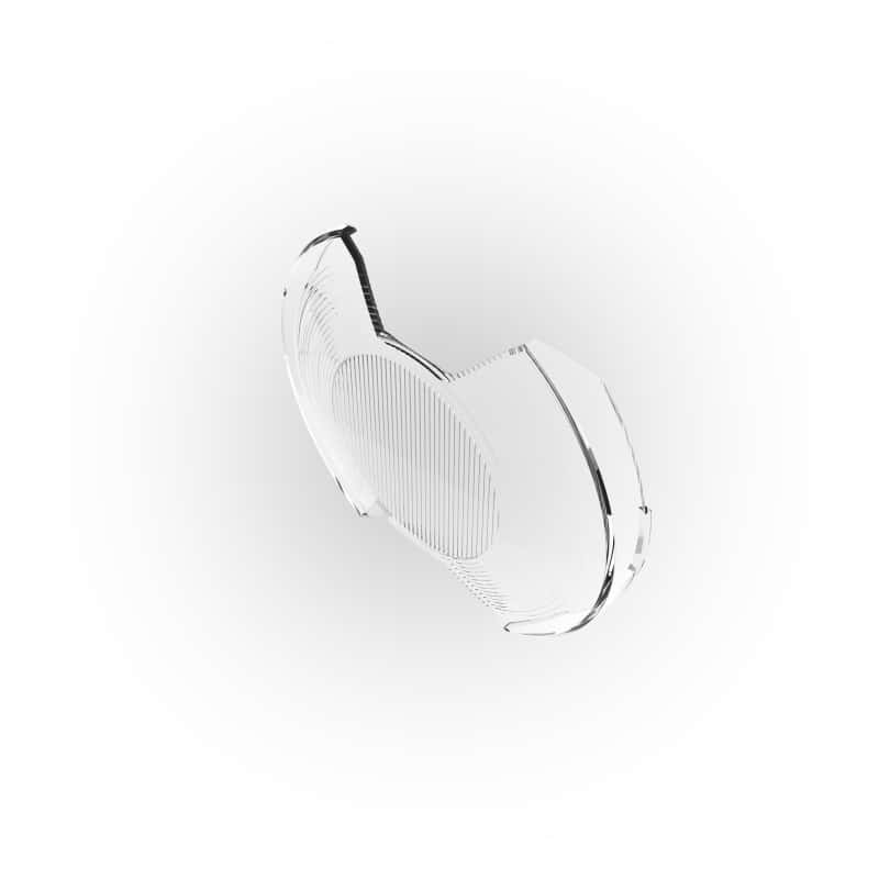 KC HiLiTES — KC HiLiTES SlimLite 6in Light Shield - SAE Driving Beam - Clear - view 2