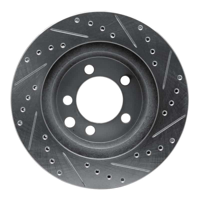 R1 Concepts — R1 74-81 Dodge Ramcharger 4WD Front Left Drilled & Slotted Silver Brake Rotor
R1 Brake Rotor Drill - view 5