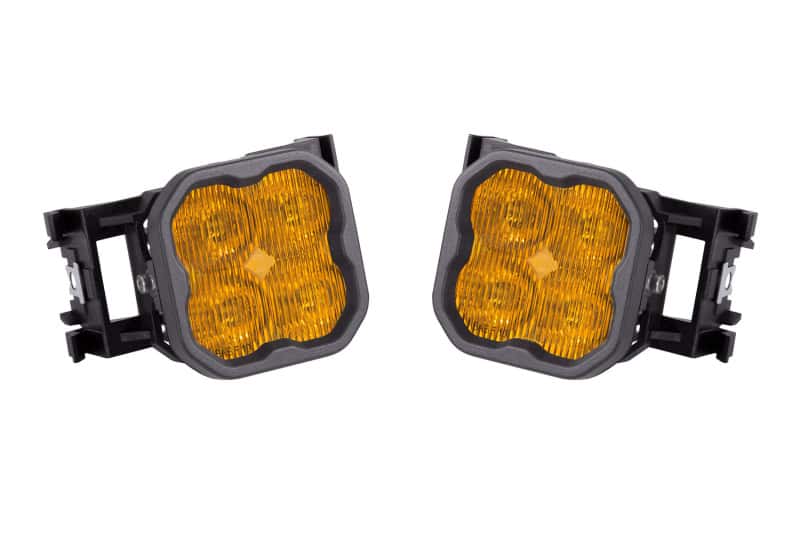 Diode Dynamics — Diode Dynamics SS3 Max Type X Kit ABL - Yellow SAE Fog - view 1