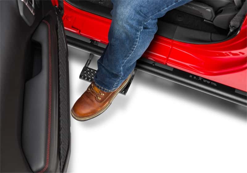 N-Fab — N-Fab 2022 Nissan Frontier CC (All Beds) SRW RKR Rails - Cab Length - 1.75in - Tex. Black
RKR 22-26 Frontr Crw
RKR 22-24 Frntr Crw - view 1