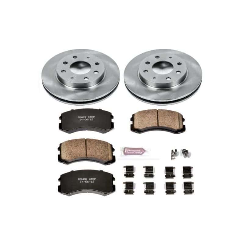 PowerStop — Power Stop 02-07 Mitsubishi Lancer Front Autospecialty Brake Kit - view 1