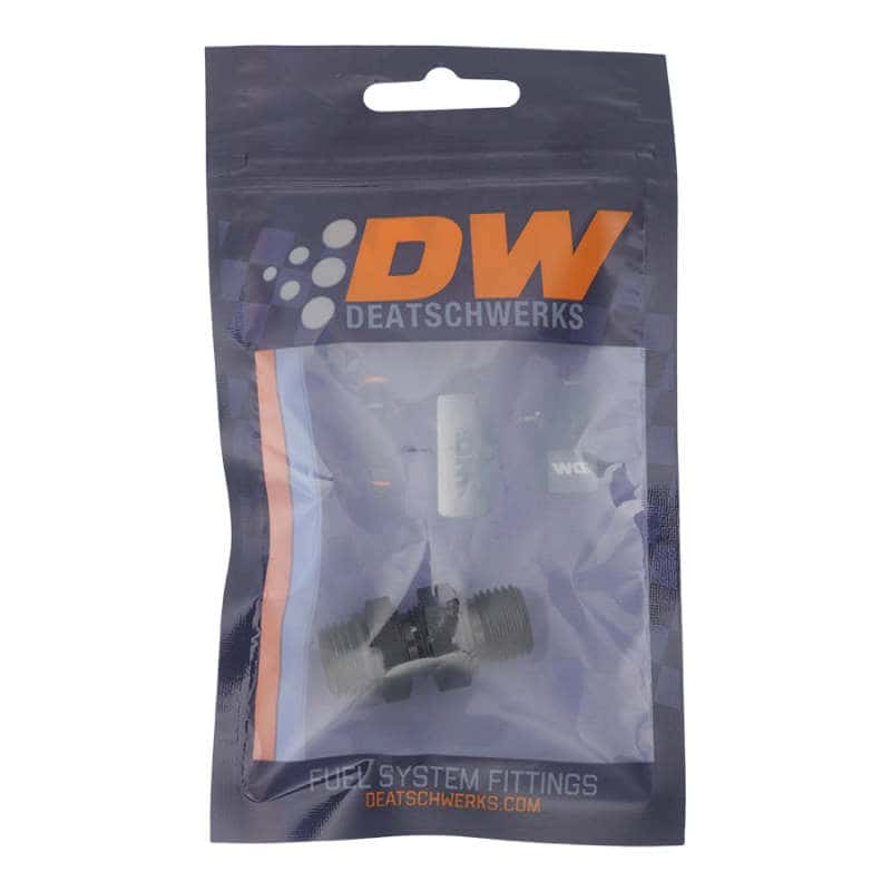 DeatschWerks — DeatschWerks 6AN ORB Male to 6AN ORB Male Swivel Adapter - Anodized Matte Black
Lines & Fittings - view 2