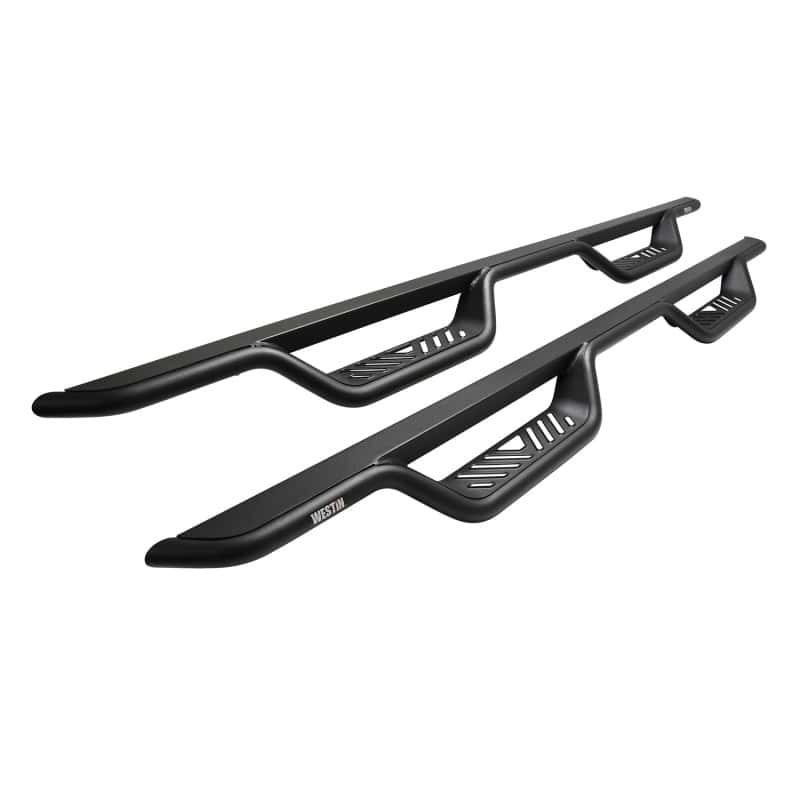 Westin — Westin 19-22 Chevrolet Silverado / GMC Sierra Crew Cab Outlaw Nerf Step Bars - Textured Black
Nerf Drop Step Bars - view 1