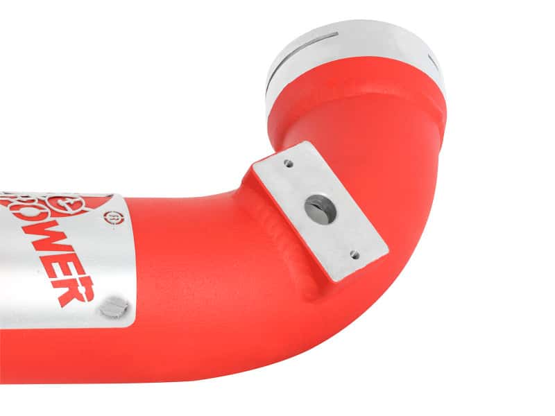 aFe — aFe BladeRunner 2.5-2.75in Red Intercooler Tube Cold Side w/ Couplings & Clamps Kit 13-16 BMW F30
Cold Charge Pipe - view 4