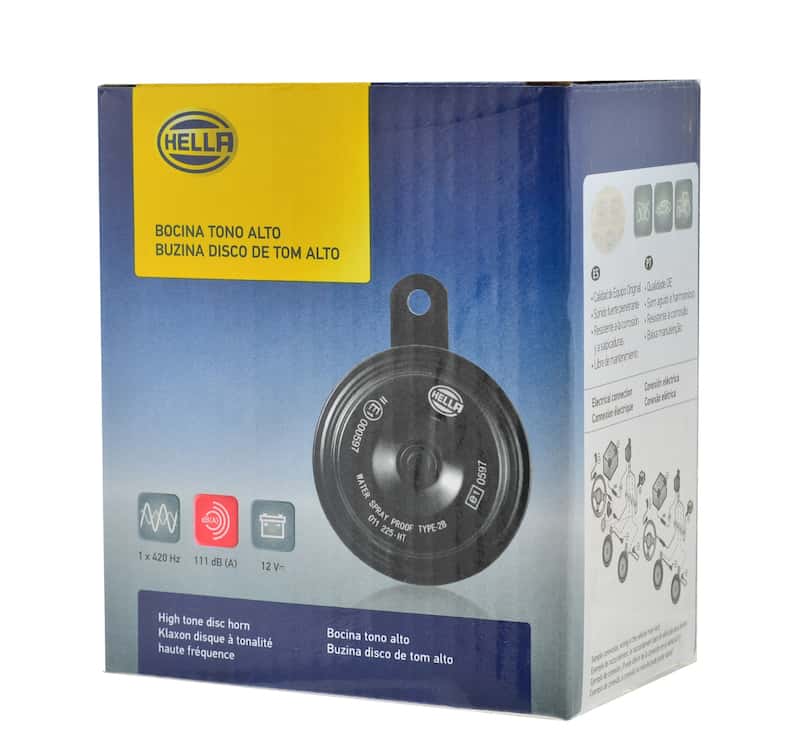 Hella — Hella Horn Bx Blk Disc Ht 77Mm 12V Univ
HORN BX BLK DISC - view 6