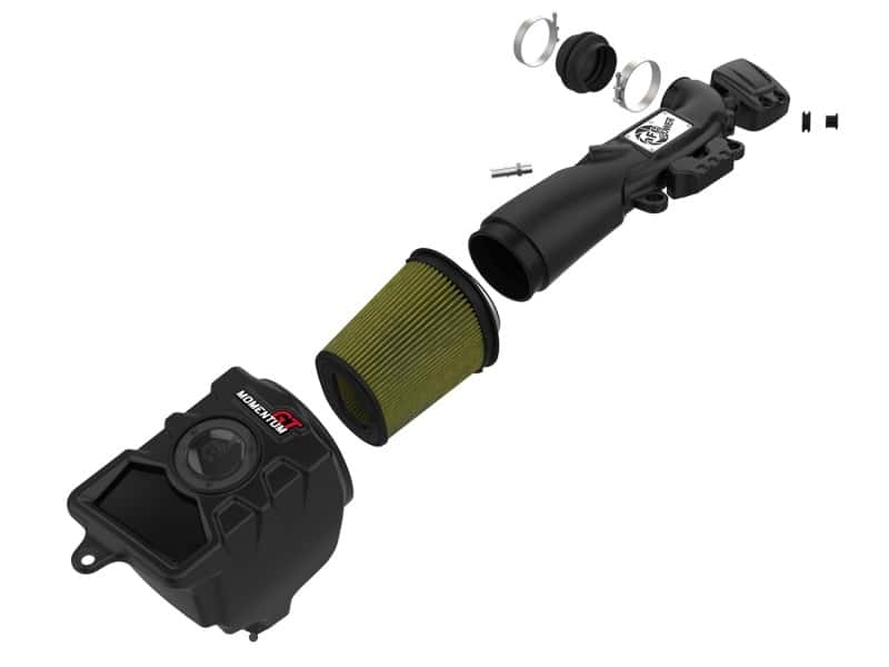 aFe — aFe Momentum GT Pro-GUARD 7 Cold Air Intake System 2018+ Jeep Wrangler (JL) V6 3.6L
Momentum GT Intake - view 6