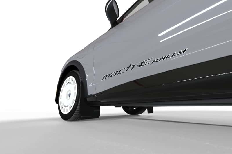 Rally Armor — Rally Armor 2021-25 Ford Mach-E Rally Edition Black UR Mud Flap Metallic Black Logo
Mud Flap - view 4