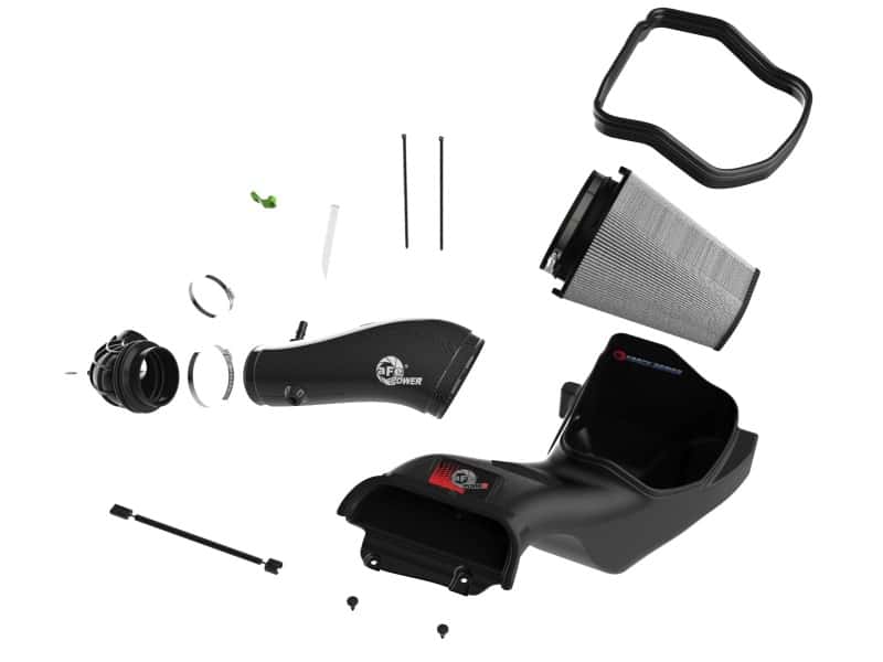 aFe — aFe 23-24 Ford F150 Raptor R V8 5.2L Supercharged Track Series Air Intake w/ PDS Filter
Track Series Intake  - view 2