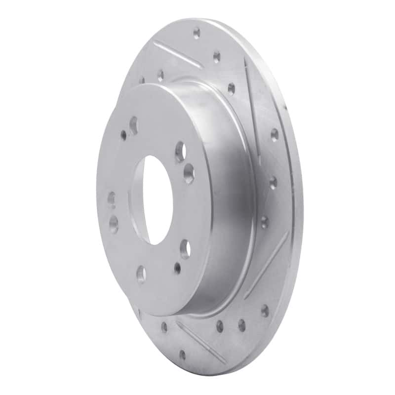 R1 Concepts — R1 06-15 Honda Civic Si Rear Right Drilled & Slotted Silver Brake Rotor
R1 Brake Rotor Drill - view 2