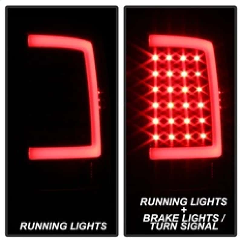 SPYDER — xTune 13-18 Dodge Ram 1500 LED Tail Lights - Black (ALT-ON-DRAM13V2-LBLED-BK)
XTune Tail Lights
Tail Light Set - view 9