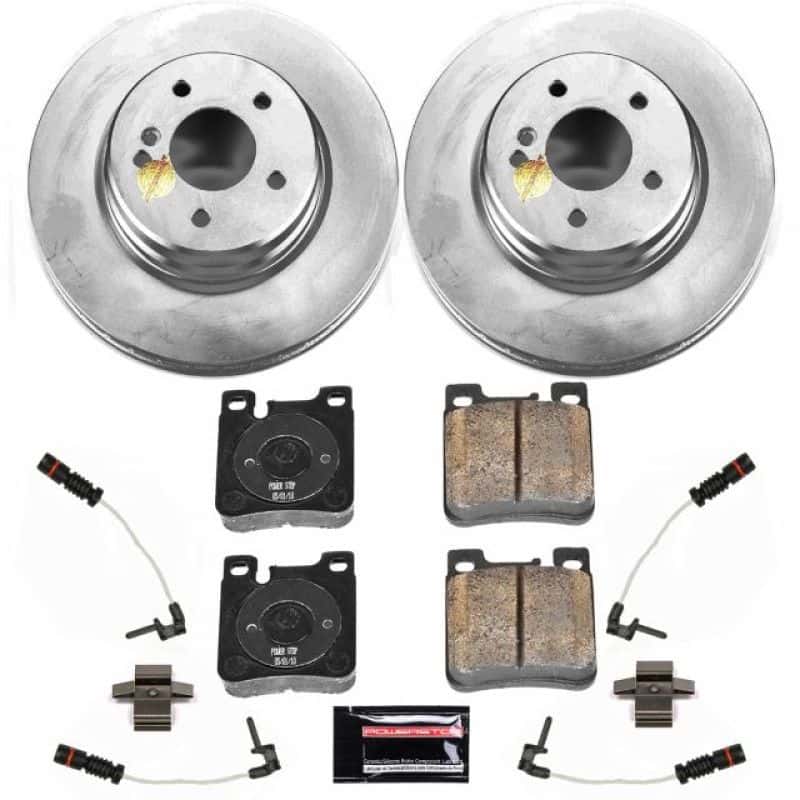 PowerStop — Power Stop 98-00 Mercedes-Benz C43 AMG Rear Z23 Evolution Sport Coated Brake Kit - view 1