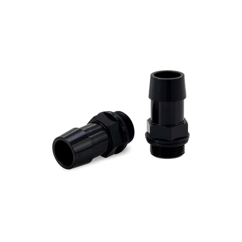 Mishimoto — Mishimoto 2pcs. M20x1.5 3/4in Aluminum Catch Can Fitting - Black
Aluminum Fitting - view 1
