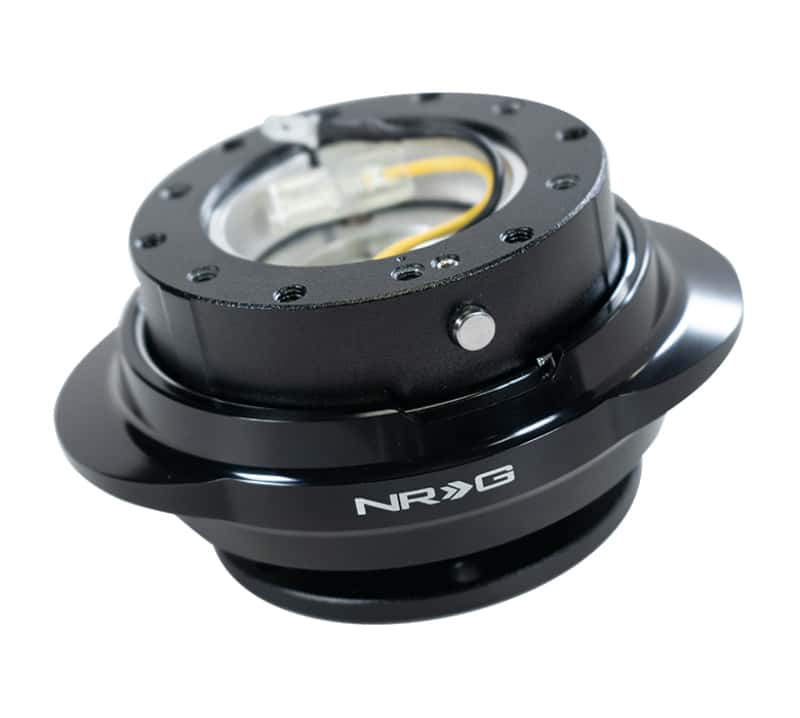 NRG — NRG Quick Release Gen 2.2 - Black Body / Shiny Black Oval Ring - view 1