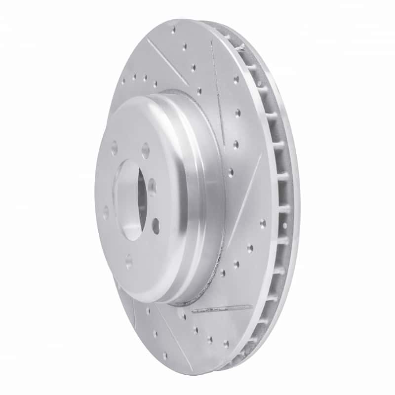 R1 Concepts — R1 11-16 BMW Z4 Front Right Drilled & Slotted Silver Brake Rotor
R1 Brake Rotor Drill - view 2