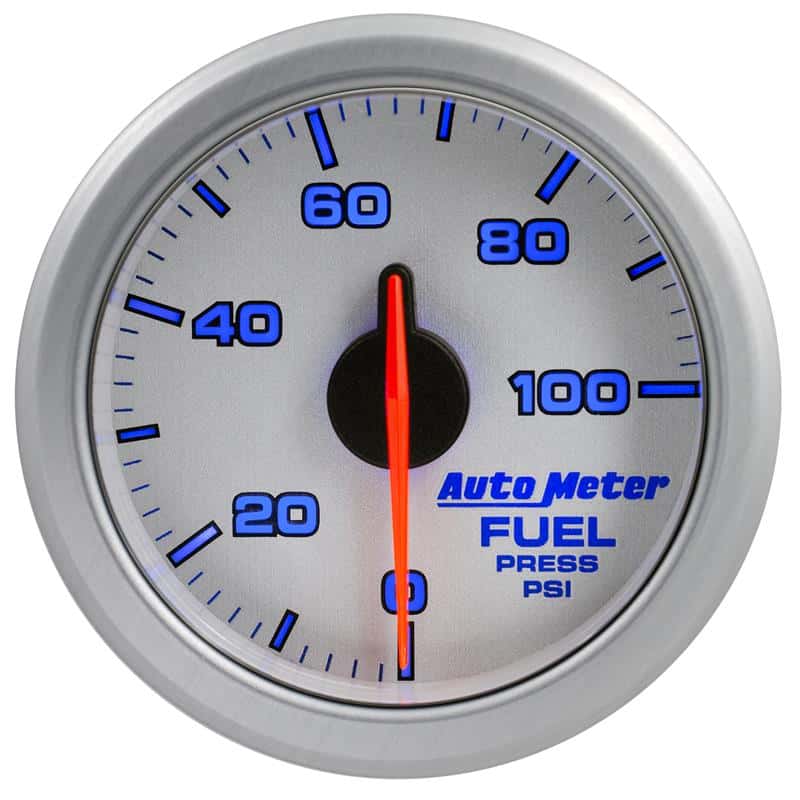 AutoMeter — Autometer Airdrive 2-1/6in Fuel Pressure Gauge 0-100 PSI - Silver
GA 2" FUELP ARDRV SL - view 6
