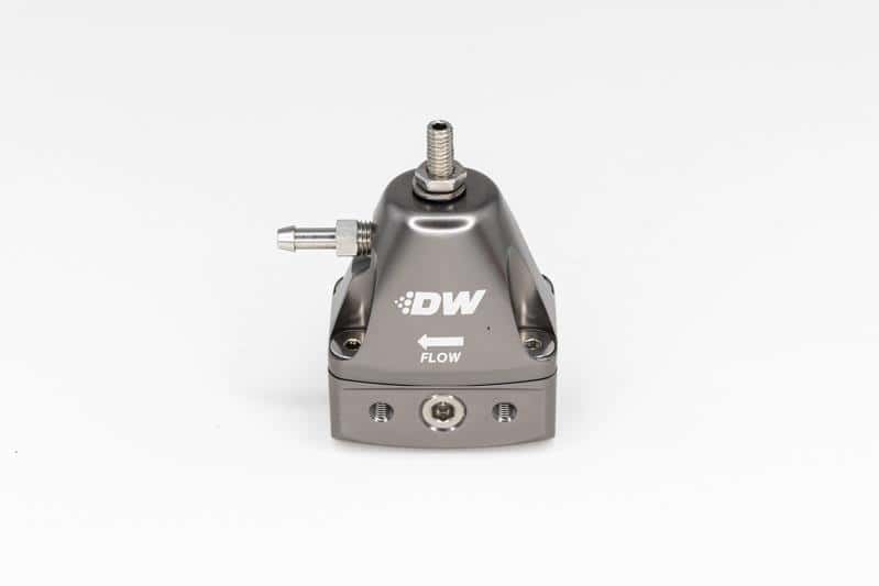 DeatschWerks — DeatschWerks DWR1000iL In-Line Adjustable Fuel Pressure Regulator - Titanium
Regulators
Regulator - view 3