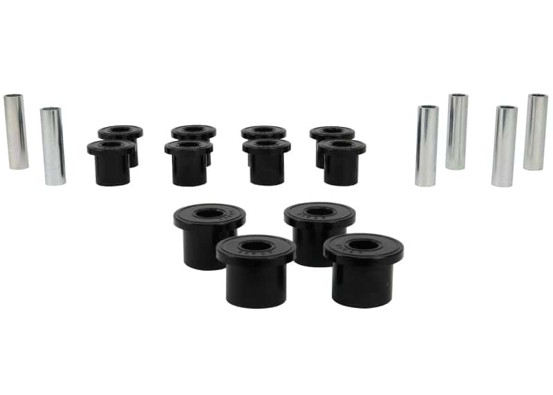 Whiteline — Whiteline 1987-1995 Jeep Wrangler Spring - Eye Front/Rear And Shackle Bushing
Bushing Kit - view 2