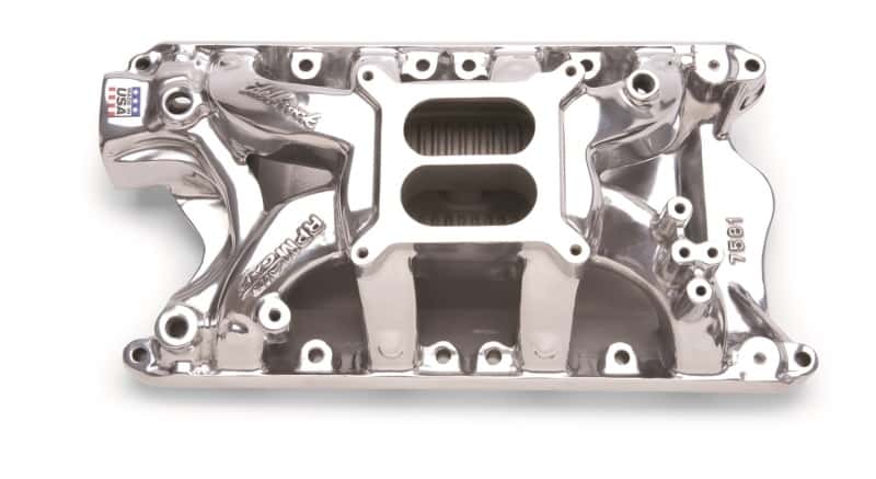 Edelbrock — Edelbrock Polished Ford 351 RPM Air Gap Manifold
MANIFOLD - view 3
