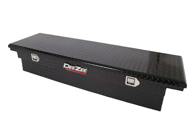 Dee Zee — Dee Zee Universal Tool Box - Red Crossover - Single Lid Black BT (Low)
ToolBxTrkBedRTR - view 2