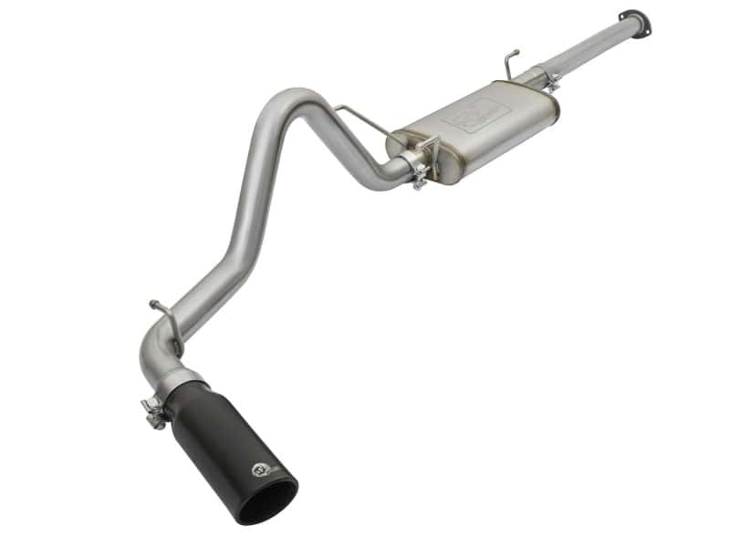 aFe — aFe MACHForce XP Cat Back SS Exhausts Black Tips 05-12 Toyota Tacoma L4-2.7L
Cat-Back Exhaust - view 1