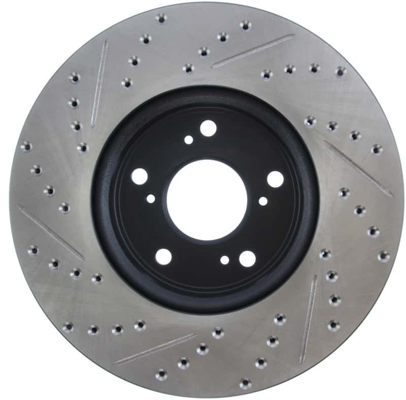 Stoptech — StopTech Slotted & Drilled Sport Brake Rotor Front Left 13 Honda Accord Sport
Slot/Drill Rotor - view 5