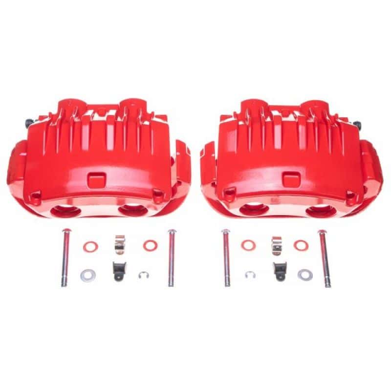 PowerStop — Power Stop 94-98 Ford Mustang Front Red Calipers w/Brackets - Pair
Caliper Set - view 1